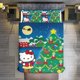 thumbnail image 1 of Merry Christmas Hello Kitty 3 Pieces Duvet Cover Set Full Size Super Soft Fade Resistant Microfiber, 1 of 4