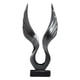 thumbnail image 1 of Estatuilla De La Escultura De La Resina De La Estatua De Las Alas Del águila / Del ángel Para El Ala Negra Casera, 1 of 3