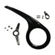 thumbnail image 3 of Cubierta Protectora De Cadena De Bicicleta Portátil Manivela Duradera Para Accesorios De Conducción Al Aire Libre Negro, Fijación Trasera, 3 of 5