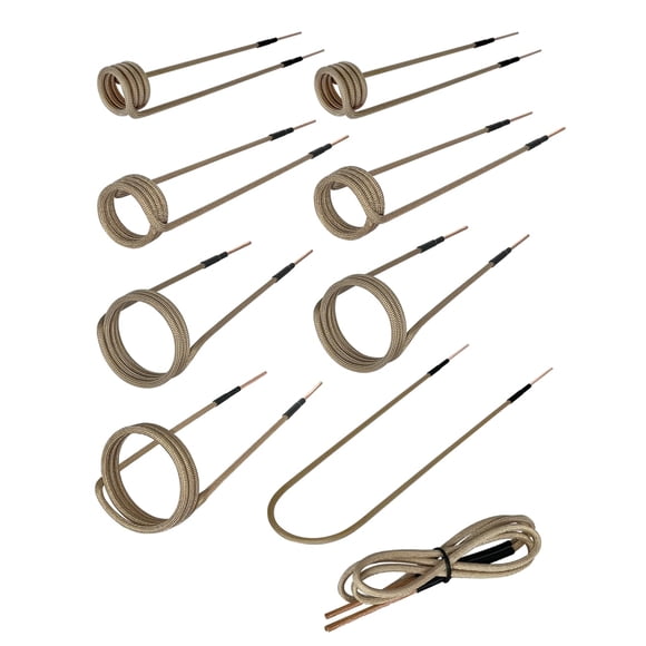 Kit de bobina calefactora por inducción Solary, 7+2 bobinas flexibles
