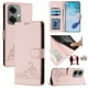 thumbnail image 1 of Funda tipo cartera FOXDOCK para OnePlus Nord CE3 5G con soporte, ranuras, RFID, diseño de gato, 1 of 5