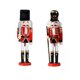 thumbnail image 2 of 2x Decoraciones Cascanueces Figura Figura Marioneta Juguete Para Fiesta Regalos De Escritorio, 2 of 5