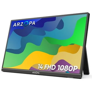 Monitor Portátil Arzopa Kickstand 14,0"" Fhd 1080P