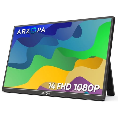 Monitor Portátil Arzopa Kickstand 14,0"" Fhd 1080P