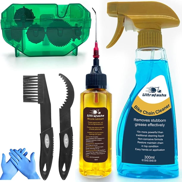 Juego De Lubricantes Y Limpiadores De Aceite Para Cadenas De Bicicletas