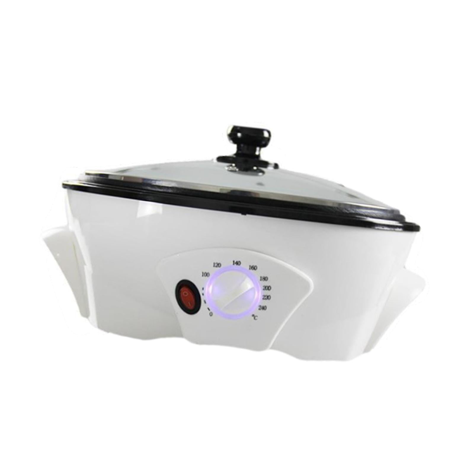 Magideal - Tostador Eléctrico De Granos De Café, Tostador De Granos De Café, Olla Antiadherente, 0-240 Degreec, Máquina Tostadora De Café Doméstica Para Hornear Maní