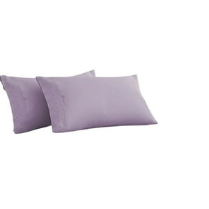 Doral - Sábanas Microfibra Broderie Santorini 2 Plazas Lila