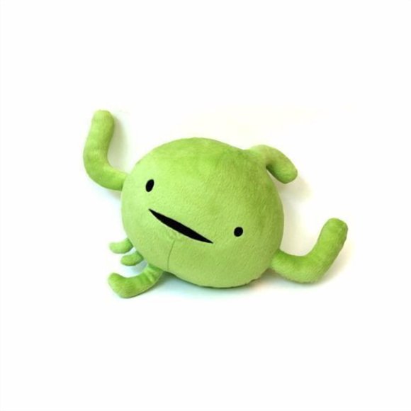 Peluche con forma de corazón, tripas, ganglio linfático, rock your anticuerpo, 30 cm