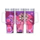 thumbnail image 1 of Snagglepuss Vaso aislado de acero inoxidable con asa, diseño temático, regalo para familia, amigos y fans; incluye pajita y encaja en el portavasos estándar, 40 oz, 1 of 6
