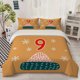 thumbnail image 1 of 3pcss 9 Days to Christmas Pattern Set Soft And Comfortable Bedding Set, 1 of 5