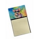 thumbnail image 1 of Soporte para notas adhesivas Caroline's Treasures Corgi Hippie Dawg, 1 of 7