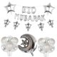 thumbnail image 3 of Globos Eid Decoración De Ramadán Decoración De Fiesta Eid Decoración Para El Hogar Foto Prop Plata, 3 of 5