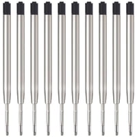 Recambios Para Bolígrafos Mengran De 3,9 Pulgadas Con Tinta Negra, Paquete De 10