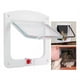 thumbnail image 2 of Puerta Abatible Para Perros Gatos Pequeños (petdoors). Blanco, 2 of 3