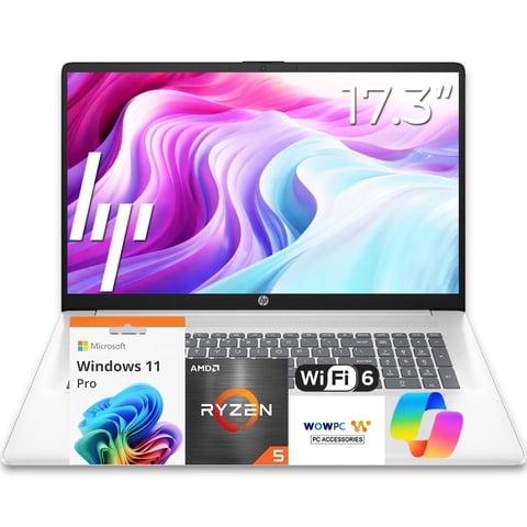 Laptop Hp 17,3"" Ryzen 5 7430U 16 Gb 512 Gb Ssd Win11