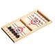 thumbnail image 5 of Juego De Hockey De Madera De Mesa Juego De Disco Rápido Portátil Para Cumpleaños Vacaciones Familiares L Rojo Con 10 Ajedrez, 5 of 5