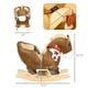 thumbnail image 5 of Animal de peluche Baby Rocking Horse Qaba con sonido realista, 5 of 9