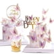 thumbnail image 1 of Decoración para tartas LANGPA Butterfly con adorno de feliz cumpleaños, 1 of 7