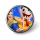 thumbnail image 1 of Bely y Beto-Theme Round Button Badge: Premium Metal Construction, Ideal for High-End Events 2.8 cm, 1 of 6