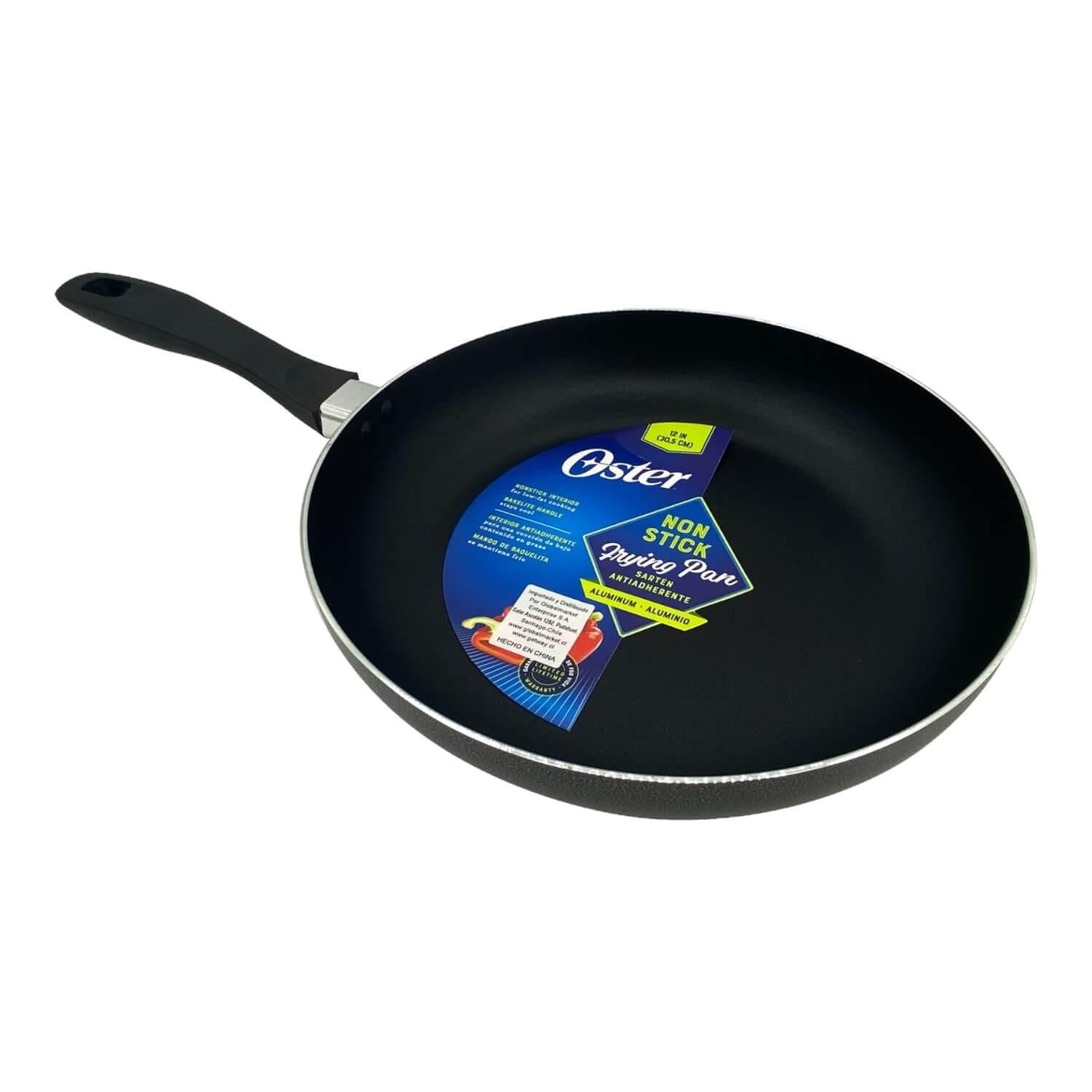 Sartén Antiadherente 30 Cm Clairborne Oster Gris Tamano Unico