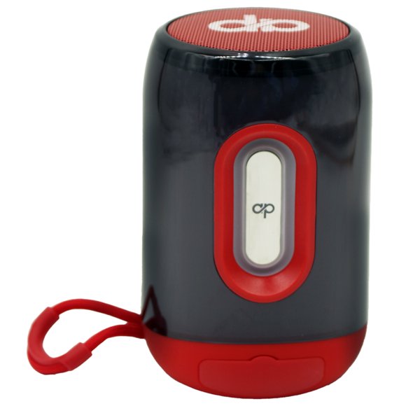 Parlante Bluetooth Rgb Tws Portátil Color Rojo - PS