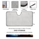 thumbnail image 2 of Stranger Things Parasol para Parabrisas Delantero Protector Plegable, Visera Solar para Auto Bloquea Rayos UV Mantiene tu Vehículo Fresco 150cm*70cm, 2 of 6