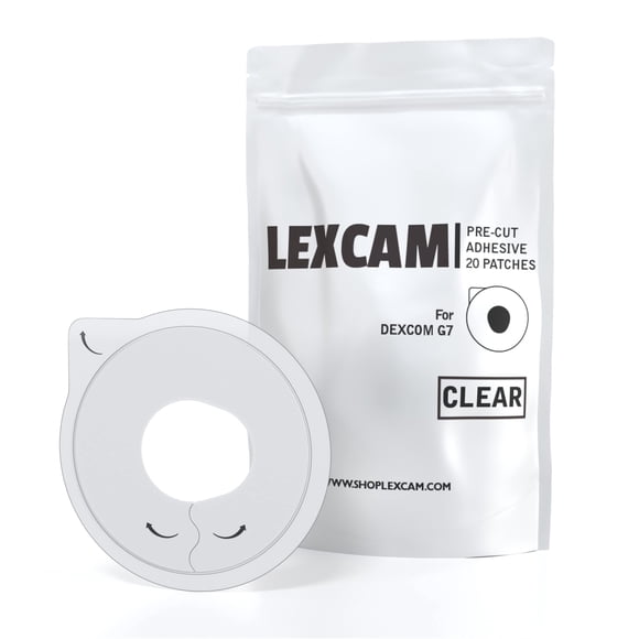 Parches adhesivos impermeables para Dexcom G7 Stelo, paquete de 20