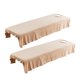 thumbnail image 5 of 2pcs Cubierta De Sábana De Cama De Masaje De Terciopelo De Cristal Suave Con Agujero 31x75 Pulgadas Camello, 5 of 5