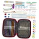 thumbnail image 3 of Conjunto de ganchos de ganchillo con tijeras, suministros para manualidades de hilo, herramientas de costura con mango ergonómico ligero, alfileres de, 3 of 5