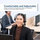 thumbnail image 2 of Auriculares estéreo USB Cyber Acoustics AC-204ENC con ENC, 2 of 6