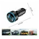 thumbnail image 3 of Cargador Auto Doble Usb 3.1a Con Voltímetro 12-24v Adaptador Surtido cc321, 3 of 3