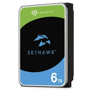 Seagate - Disco Duro Interno Skyhawk 6Tb Uso Seguridad Nvr/Dvr Negro