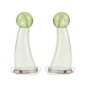 Ioensy - Protector De Silicona Para Cuernos De Toro Y Vaca, Resistente Al Agua Y Cómodo Para Proteger Los Cuernos De Cabra