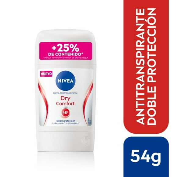 Desodorante Barra Nivea Dry Comfort Mujer, 54 g