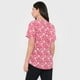 thumbnail image 2 of Blusa Mujer Manga Corta Botones Rosado Corona, 2 of 5
