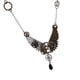 thumbnail image 2 of steampunk engranaje hora mano pluma alas collar colgante cadena para mujeres hombres, 2 of 3