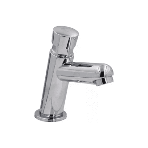 Taumm - Llave Lavamanos Lavatorio Temporizada Cilíndrica 6 Seg