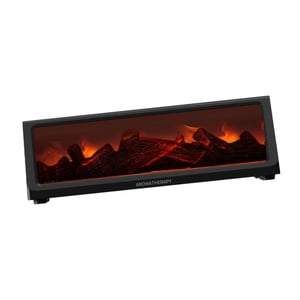 Bothyi - Humidificador Difusor De Aceites Esenciales Con Temporizador Usb Para Chimenea, Color Negro