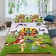 thumbnail image 2 of Leo y Tig Conjunto de sábanas temático, trío de piezas, cómodo y amigable con la piel, diseño único, regalo de decoración para el hogar para familiares, amigos y fans,135cm *200cm, 2 of 6