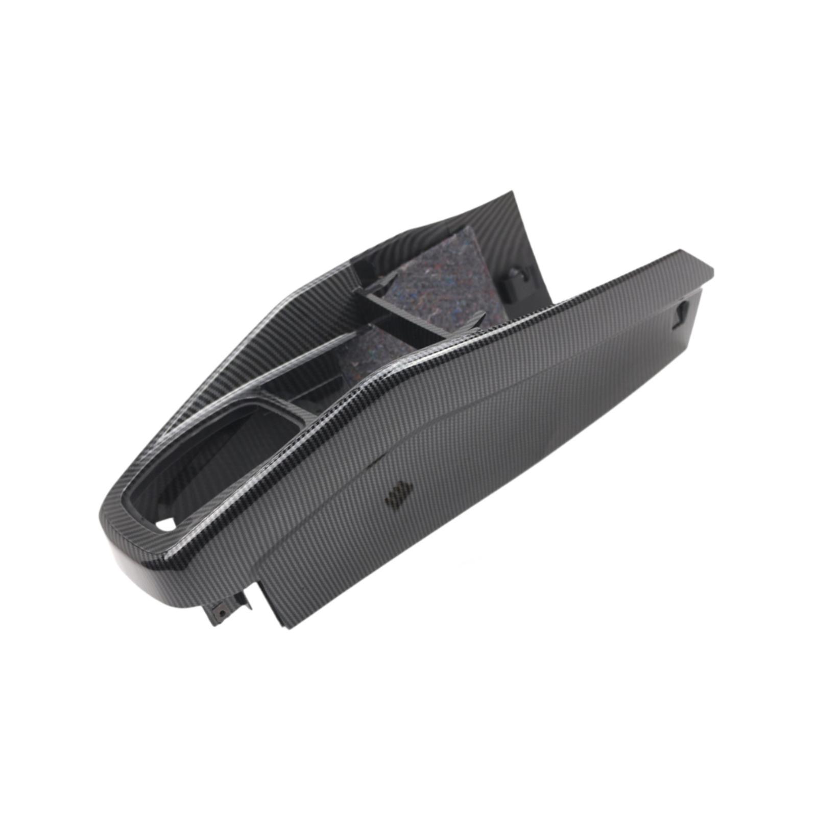 Ioensy - Embellecedor De Consola Central De Coche 1J1863201L 1J1863201D Para Volkswagen Golf Jetta Patrón De Carbono