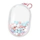 thumbnail image 3 of Mini Bolsa De Almacenamiento Para Muñecas, Bolsa De Exhibición De Muñecas Transparente De PVC Para Coleccionistas, Para Muñecas De 15/20cm, Color Rosa L Con Bolas, 3 of 3