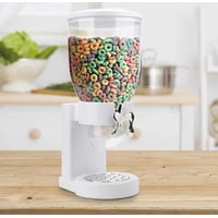 Genérico - Dispensador De Cereal Dispensador Hermético Blanco