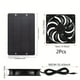 thumbnail image 3 of Solar Powered Electric Ventilator, 10W/12V Dual Fan, Suitable For Small Chicken House, Greenhouse, Shed, Pet House, Window Exhaust Pipe, 3 of 4