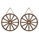 thumbnail image 1 of Rueda de carreta de madera colgante, rueda de madera Vintage estética para colgar en la pared, rueda de madera decorativa para festivales, tienda y Ba, 1 of 4