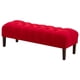 thumbnail image 1 of Banqueta Santi capitone Rojo, 1 of 3