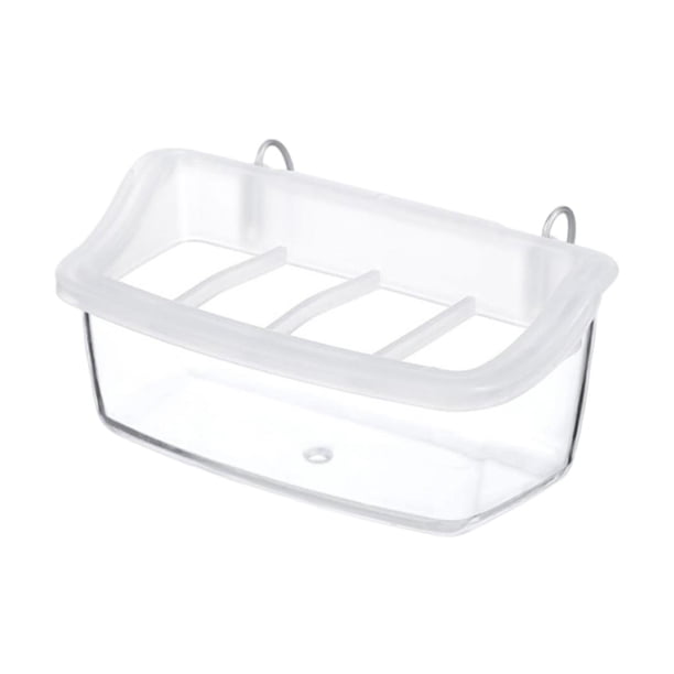 Comedero para loros, jaula colgante, visibilidad para mascotas, tapa extraíble, regalo, cuenco de agua para pájaros, plato de alimentación para cacatú
