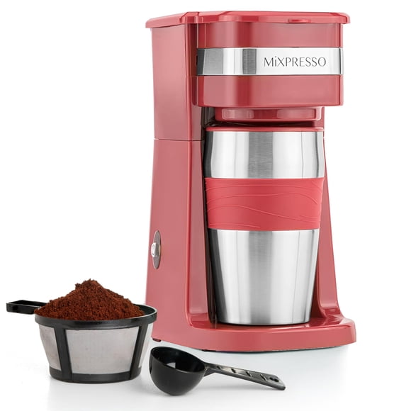 Cafetera Mixpresso Personal de una sola porción con taza de viaje