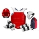 thumbnail image 3 of Equipo de protección para taekwondo, material para artes marciales, versátil, profesional, con bolsa de almacenamiento, protección para cabeza y pecho M, 3 of 5