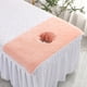 thumbnail image 1 of 40*80cm Thickened Beauty SPA Massage Table Planking Face Towel With Hole Bed Bandana, 1 of 3