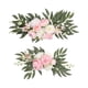 thumbnail image 2 of Guirnalda De Arco De Boda Con Flor De Rosa Artificial, Adorno Para El Hogar, Fiesta, Color Rosa, 2 Uds., 2 of 5
